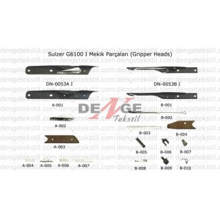 Sulzer G6100 I Mekik Parçaları DN-0053