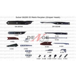 Sulzer G6200 III Mekik Parçaları DN-0054-III